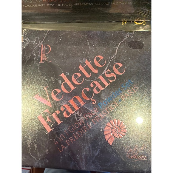 La Prairie Vedette Francaise 4 in 1 Glow Face Powder Set Prestige Paris - Picture 1 of 2